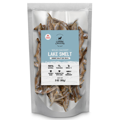 Wild Caught Lake Smelt 3 oz Bag