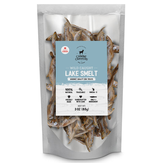 Wild Caught Lake Smelt 3 oz Bag